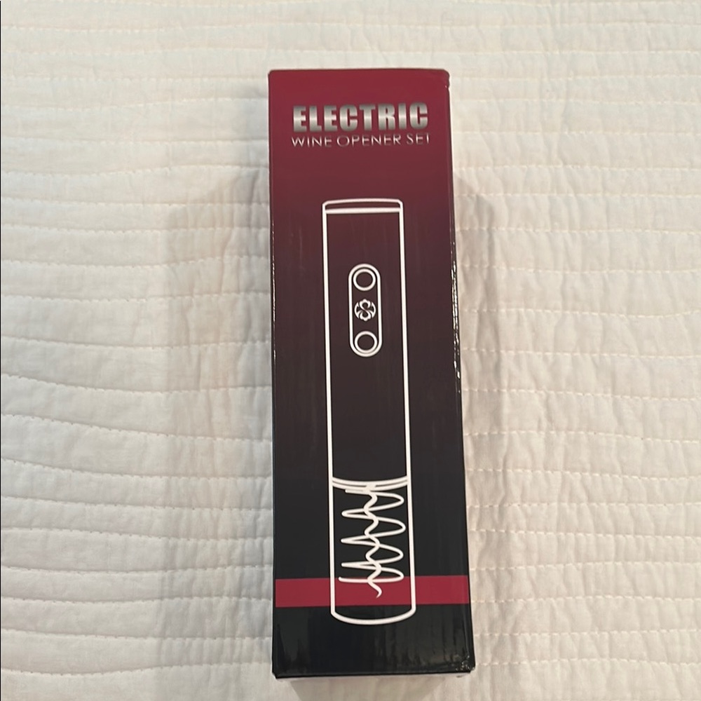 Electric Wine Opener Set-New in box.